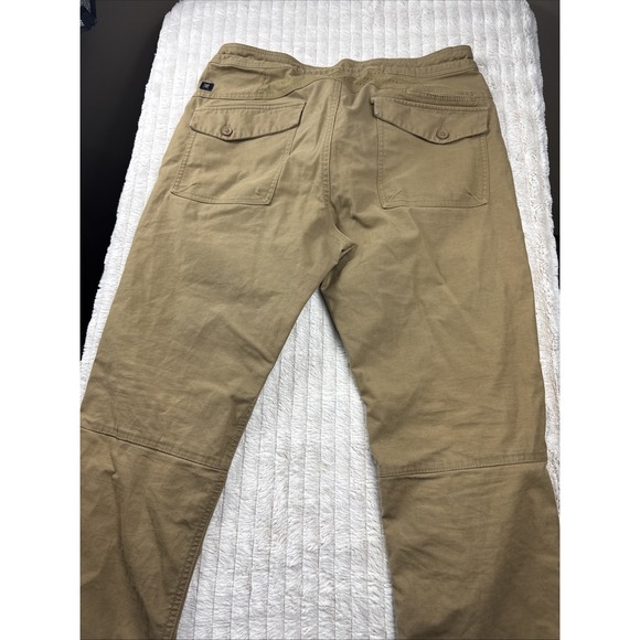 Roark‎ Layover 2.0 Pant Mens 32x29 Brown Drawstring Stretch Hiking Travel - Picture 16 of 16